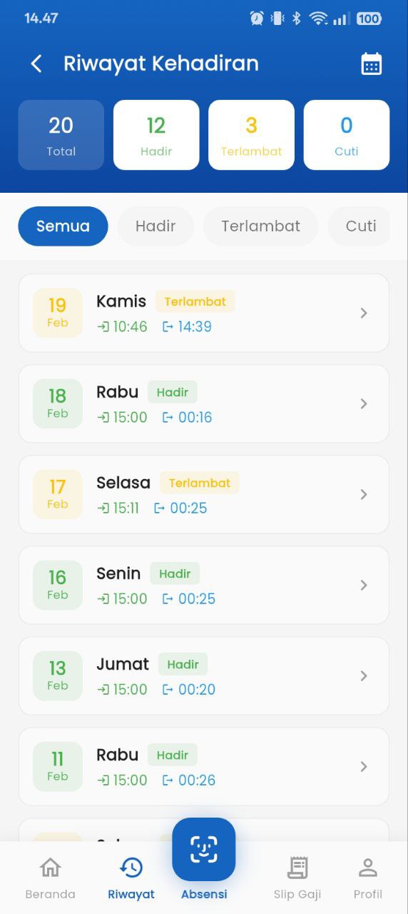 GajiPro Mobile App Screenshot 8
